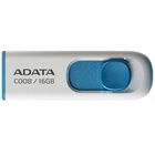 USB флеш накопитель A-DATA 16GB C008 White USB 2.0 (AC008-16G-RWE) U0224004