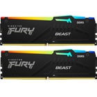 Модуль пам'яті для комп'ютера DDR5 64GB (2x32GB) 6400 MHz Beast RGB XMP Kingston Fury (ex.HyperX) (KF564C32BBAK2-64) U0944213