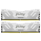 Модуль пам'яті для комп'ютера DDR5 64GB (2x32GB) 6000 MHz Renegade White Kingston Fury (ex.HyperX) (KF560C32RWK2-64) U0862929