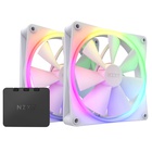 Кулер для корпуса NZXT F140RGB Twin (White) (RF-R14DF-W1) U0658103