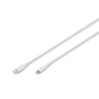 Дата кабель USB-C to Lightning 2.0m USB 2.0 60W silicone white Digitus (AK-600110-020-W) U0986131