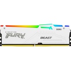 Модуль пам'яті для комп'ютера DDR5 16GB 6400 MHz Beast White RGB EXPO Kingston Fury (ex.HyperX) (KF564C32BWEA-16) U0944157