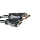 Кабель мультимедийный HDMI A to HDMI C (mini), 2.0m PowerPlant (KD00AS1193) U0133793