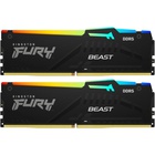 Модуль пам'яті для комп'ютера DDR5 128GB (2x64GB) 5600 MHz Beast RGB Kingston Fury (ex.HyperX) (KF556C40BBAK2-128) U1095889