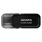 USB флеш накопитель ADATA 64GB UV240 Black USB 2.0 (AUV240-64G-RBK) U0302987