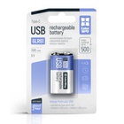 Акумулятор Крона USB-С 390 mAh 9V (Li-Polymer) ColorWay (CW-UB9V-06) U0949531