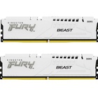 Модуль пам'яті для комп'ютера DDR5 64GB (2x32GB) 5200 MHz Beast White Kingston Fury (ex.HyperX) (KF552C36BWEK2-64) U0862908