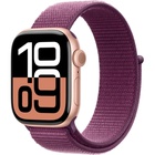 Смарт-годинник Apple Watch Series 10 GPS 42mm Rose Gold Aluminium Case with Plum Sport Loop (MWWK3QH/A) U0961726