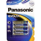 Батарейка PANASONIC LR03 PANASONIC Evolta * 4 (LR03EGE/4BP) U0063164