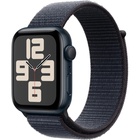 Смарт-годинник Apple Watch SE 2024 GPS 44mm Midnight Aluminium Case with Ink Sport Loop (MXEP3QH/A) U0961711