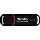 USB флеш накопитель A-DATA 64GB UV150 Black USB 3.0 (AUV150-64G-RBK) U0221537