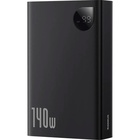 Батарея універсальна Baseus Adaman Metal Digital Display 24000mAh 140W, Black (P10021508113-00) (P10021507112-02) U1000975