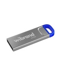 USB флеш накопичувач Wibrand 64GB Falcon Silver-Blue USB 2.0 (WI2.0/FA64U7U) U0933748