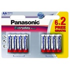 Батарейка PANASONIC AA EVERYDAY POWER * 8 (LR6REE/8B2F) U0158381