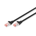 Патч-корд 5м, CAT 6 S-FTP, AWG 27/7, LSZH, black Digitus (DK-1644-050/BL) U0600724