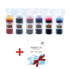 Чорнило Makkon Epson L100/L200/L300 6*100мл + Paper (KIT-EPS-L800-100-PAPER) U0982405