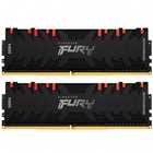 Модуль памяти для компьютера DDR4 16GB (2x8GB) 4000 MHz Renegade RGB Black Kingston Fury (ex.HyperX) (KF440C19RBAK2/16) U0586944