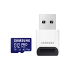 Карта пам'яті Samsung 512GB microSDXC class 10 UHS-I U3 V30 Pro Plus (MB-MD512SB/WW) U1043238