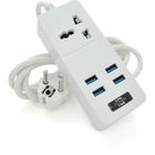 Мережевий фільтр живлення Voltronic TВ-Т06, 1роз, 4*USB White (ТВ-Т06-White) U0846161