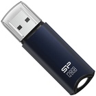 USB флеш накопитель Silicon Power USB 128GB SILICON POWER usb3.2 Marvel M02 Aluminum Blue (SP128GBUF3M02V1B) U0812317