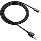 Дата кабель USB 2.0 AM to Lightning 1.0m Black Canyon (CNE-CFI3B) U0421707