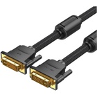 Кабель мультимедійний DVI to DVI 24+1pin 8.0m 2K 60Hz ferrite Vention (EAEBK) U0955472