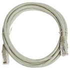 Патч-корд 1м, UTP, cat.6, CU, 24AWG, grey Kingda (KD-PAUT6100GY) U0426445