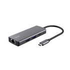 Порт-репликатор Trust Dalyx 6-in-1 USB-C Multi-port Dock Aluminium (24968_TRUST) U0828511