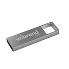 USB флеш накопичувач Wibrand 64GB Shark Silver USB 2.0 (WI2.0/SH64U4S) U0933818