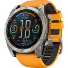 Смарт-годинник Garmin fenix 8 51mm, AMOLED, Saph, Ti/Bare/Grpht, SparkOrg/GrphtBd, (010-02905-11) U0969356