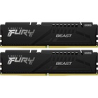 Модуль пам'яті для комп'ютера DDR5 128GB (2x64GB) 5600 MHz Beast Black Kingston Fury (ex.HyperX) (KF556C40BBK2-128) U1095888