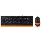 Комплект A4tech F1010 Orange U0376675