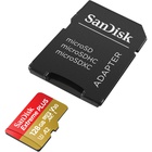 Карта пам'яті SanDisk 128GB microSD class 10 V30 Extreme PLUS (SDSQXBD-128G-GN6MA) U0874215