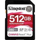 Карта пам'яті Kingston 512GB SDXC class 10 UHS-II U3 Canvas React Plus (SDR2V6/512GB) U0922482