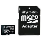 Карта памяти Verbatim 64GB microSDHC Class 10 (44084) U0449604