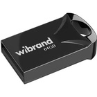 USB флеш накопичувач Wibrand 64GB Hawk Black USB 2.0 (WI2.0/HA64M1B) U0933763