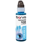 Чорнило Barva Epson 108 100 мл, Light Cyan, флакон OneKey (1K) (E108-952-1K) U1006167