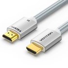 Кабель мультимедійний HDMI to HDMI 2.0m V2.1 8K 60Hz Silver Metal Type Vention (ALCIH) U0955480