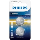 Батарейка PHILIPS CR2032 Lithium BLI 2 (CR2032P2/01B) U0425256