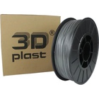 Пластик для 3D-принтера 3Dplast PLA 1.75мм, 0.85кг, gray-metallic (3DPLA17508GMT) U1005659