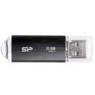 USB флеш накопитель Silicon Power 32GB Blaze B02 Black USB 3.0 (SP032GBUF3B02V1K) U0213361