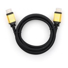 Кабель мультимедийный HDMI to HDMI 3.0 m V2.0 metal Vinga (VCPDCHDMI2VMM3BK) U0381679