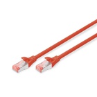 Патч-корд 0.5м, CAT 6 S-FTP, AWG 27/7, LSZH, red Digitus (DK-1644-005/R) U0864064