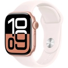 Смарт-годинник Apple Watch Series 10 GPS 42mm Rose Gold Aluminium Case with Light Blush Sport Band - S/M (MWWH3QH/A) U0961724