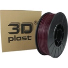 Пластик для 3D-принтера 3Dplast PLA 1.75мм, 0.85кг, burgundy (3DPLA17508BRD) U1005648