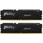 Модуль пам'яті для комп'ютера DDR5 32GB (2x16GB) 6800 MHz Beast Black EXPO Kingston Fury (ex.HyperX) (KF568C34BBEK2-32) U0944196