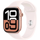 Смарт-годинник Apple Watch Series 10 GPS 46mm Rose Gold Aluminium Case with Light Blush Sport Band - S/M (MWWT3QH/A) U0961733