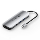 Концентратор Vention USB 3.1 Type-C to HDMI 4K60Hz/USB 3.0x2/RJ45/SD/TF/3.5mm/PD 100W Hub 9-in-1 (TQMHB) U0955520