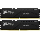 Модуль пам'яті для комп'ютера DDR5 32GB (2x16GB) 6800 MHz Beast Black Kingston Fury (ex.HyperX) (KF568C34BBK2-32) U0944126