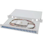 Патч-панель DIGITUS оптическая 1U-24xLC duplex, Splice Cass, OS2 Color Pigtails, (DN-96332/9) U0442750